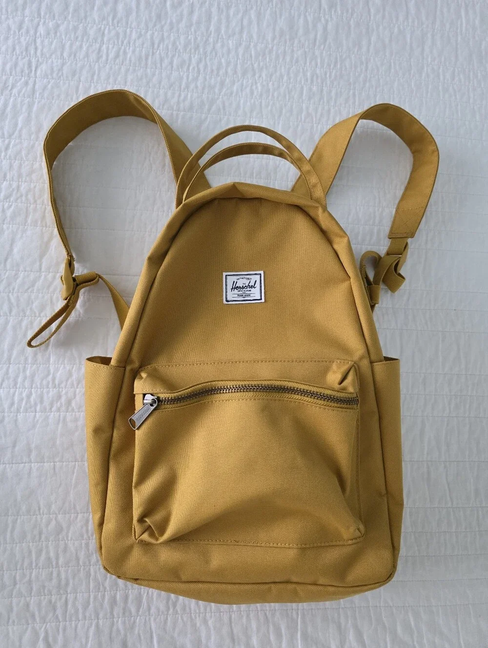 Herschel Supply Co. Mustard Yellow Backpack 15x10x4.5